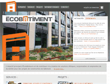 Tablet Screenshot of ecobatiment.org